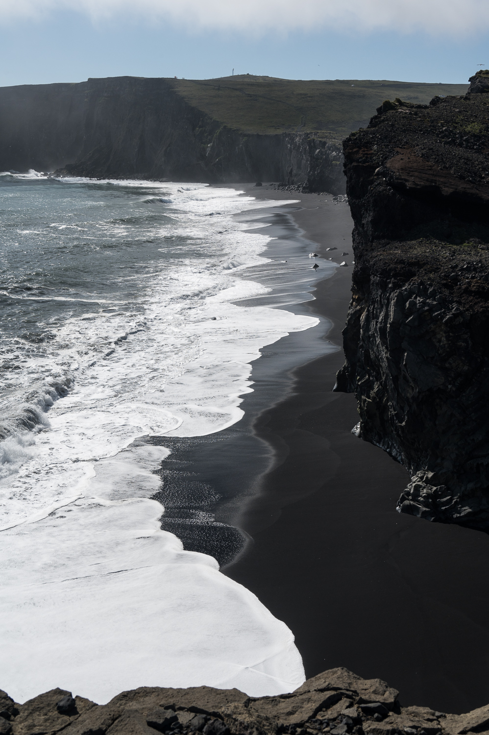 Plage de sable noir de Reynisfjara