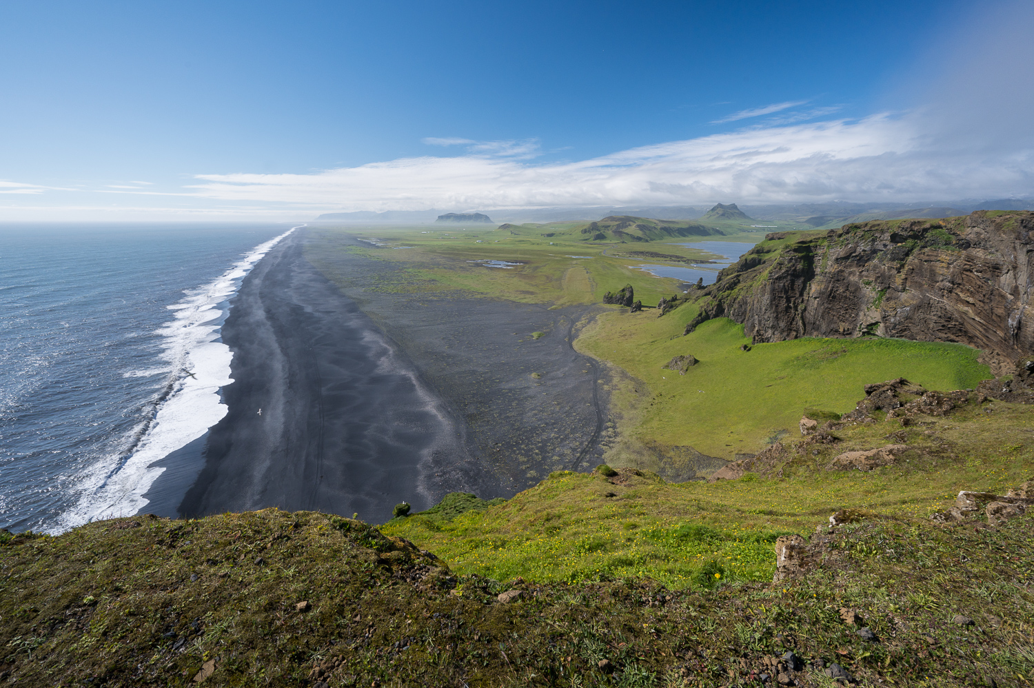 The Endless Black Beach